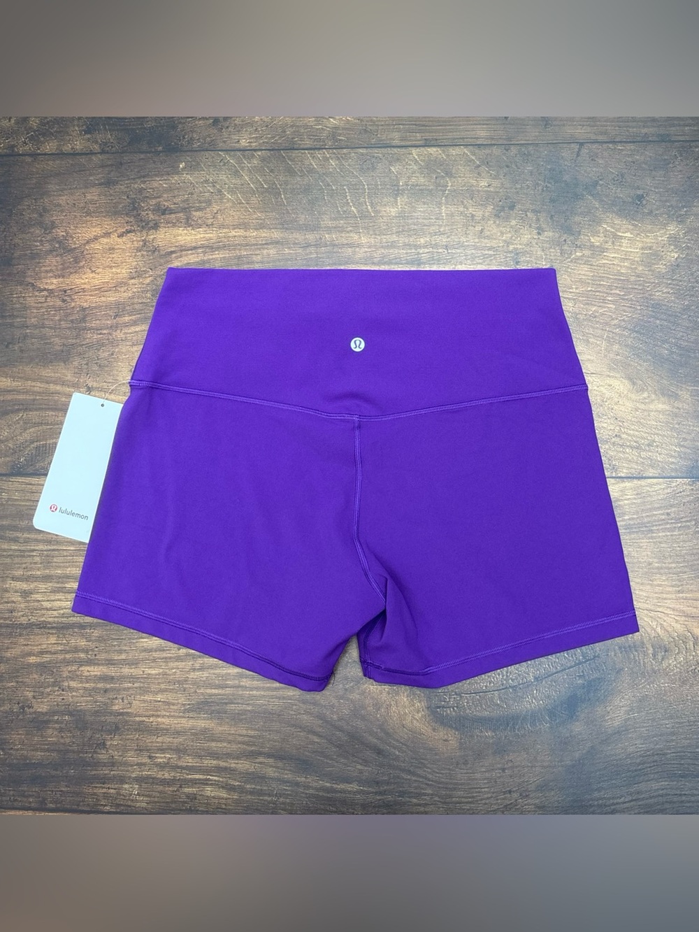 NWT Lululemon Align High Rise Shorts 4" In College Purple Size 14